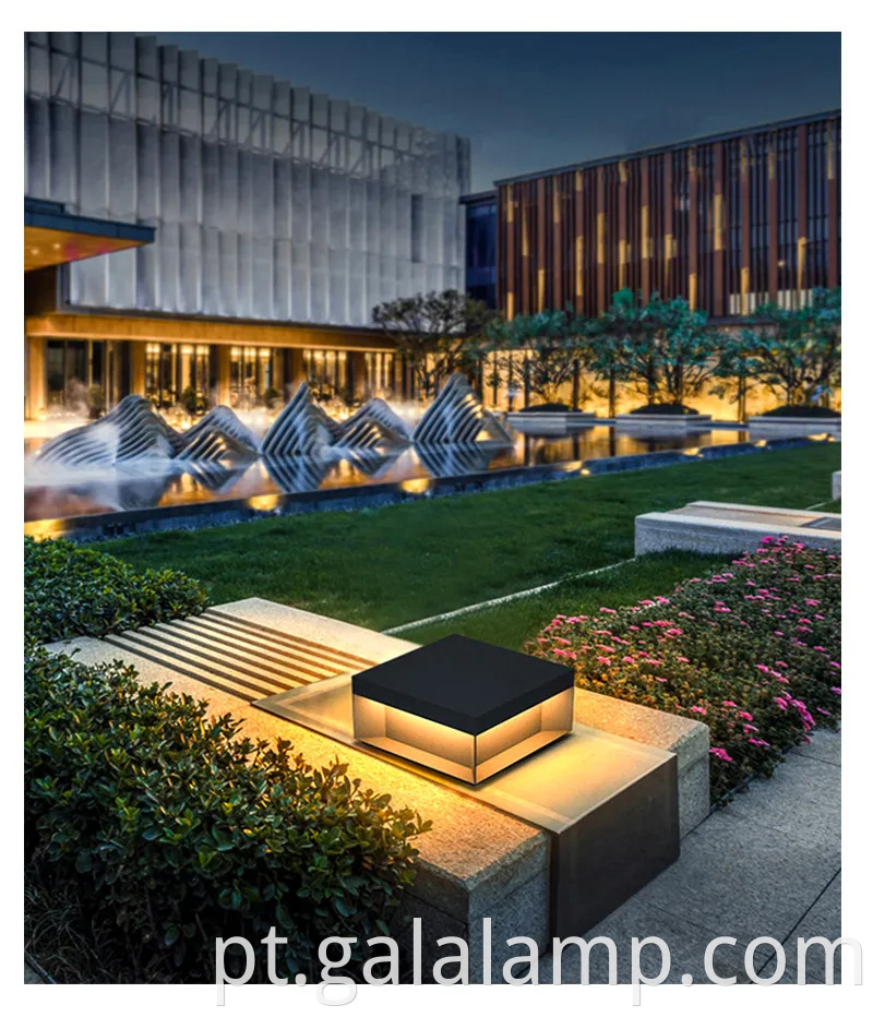 Elegante IP54 Impermeável aço inoxidável LED ILUSTIMENTO AUTO